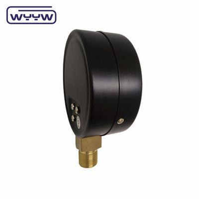 Alt Manometre SS 63mm InH2O WC Basınç Ölçü Mbar Bellows Basınç Ölçü