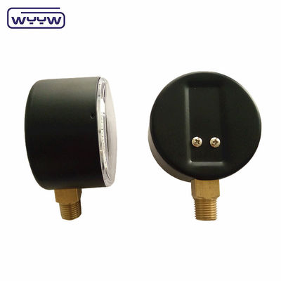 Bellows Tipi Kapsula Basınç ölçer 63mm InH2O Manometre 100 Mbar