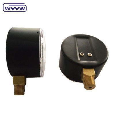 150mbar Düşük Bellows Tip Basınç Ölçücü Manometre 63mm Alt Taş