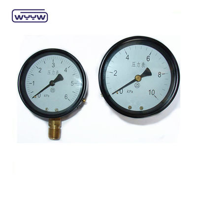 80mm Kpa Mbar Bellows Basınçölçer Düşük Basınç Manometre Radyal Bağlantı
