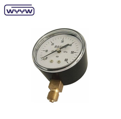 60-100mm CmH2O Kapsula Basınç Ölçücü Manometre 1.6% Doğruluk