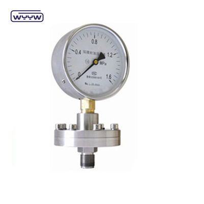Tri Clamp Membran Basınç Ölçüsü Paslanmaz Çelik 100mm