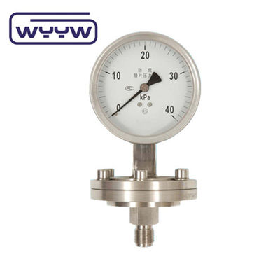 Tri Clamp Membran Basınç Ölçüsü Paslanmaz Çelik 100mm