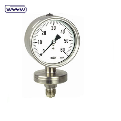 60mm SS316 Diyafram Basınçölçeri Üretici 1 Yıllık Garanti