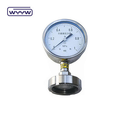 60mm Diyafram Basınçölçeri SS316 Endüstriyel Basınçölçer