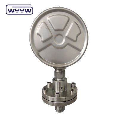 OEM ODM Diyafram Basınçölçeri SS316 PTFE kaplı yüksek basınçölçeri
