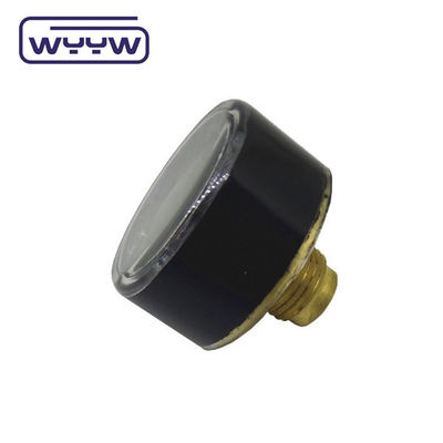 Yüksek kaliteli OEM plastik kapak mini M10X1 1/8 &quot;G 1 inç 25mm basınç ölçer 5000psi