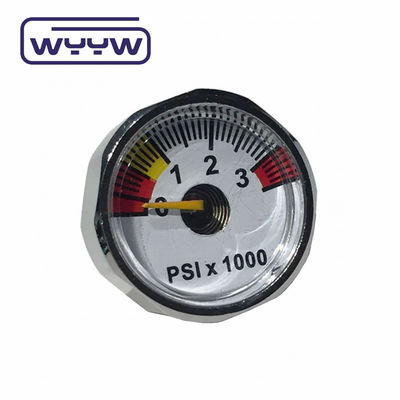 OEM ODM Mini Basınç ölçer 300bar PCP Manometre 23mm