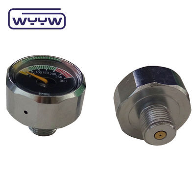 OEM ODM Mini Basınç ölçer 300bar PCP Manometre 23mm