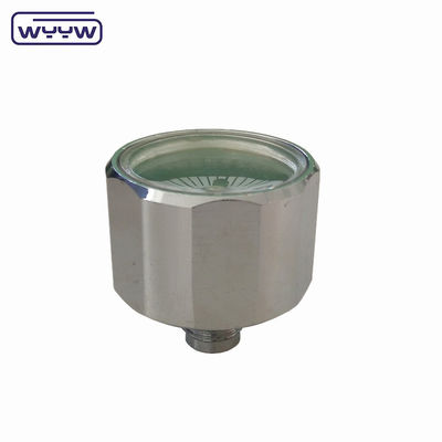 küçük 25mm G1/8 &quot; 1 inç altıgen özel basınç ölçer