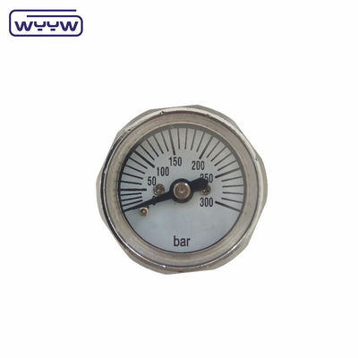 küçük 25mm G1/8 &quot; 1 inç altıgen özel basınç ölçer