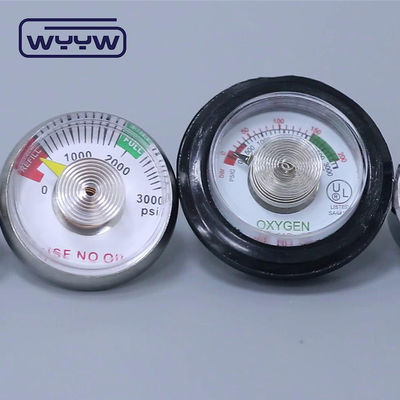 38mm oksijen kullanma yağ psi tıbbi basınç manometre