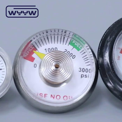 38mm oksijen kullanma yağ psi tıbbi basınç manometre