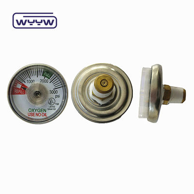 38mm oksijen kullanma yağ psi tıbbi basınç manometre