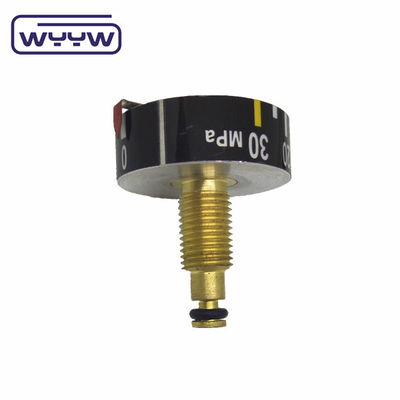 30mm 1/8&quot; Bsp Mini Basınç Ölçüsü 4500 Psi Chrome Plated Brass Malzemesi