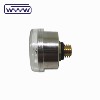 30mm 1/8&quot; Bsp Mini Basınç Ölçüsü 4500 Psi Chrome Plated Brass Malzemesi