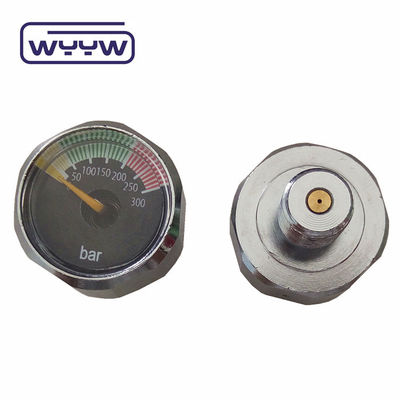 Amazon Sıcak satış 20mm Siyah Mini Dijital Basınç Ölçü 4000psi 6000psi 1/8NPT Paintball için Mikro Ölçü Manometre PCP Hava