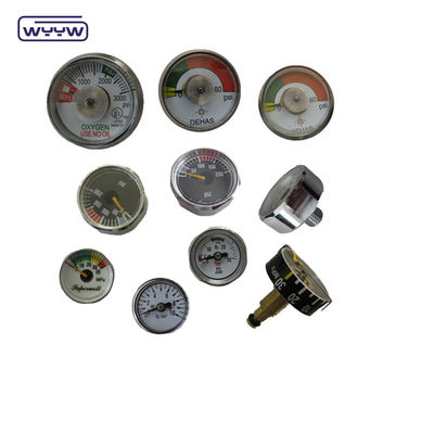 38mm Küçük Yangın Söndürücü Basınç Ölçüsü Manometre Geri Bağlantı