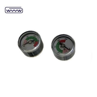 1 inç 25mm küçük hava basınç ölçer % 4 hassas paslanmaz çelik