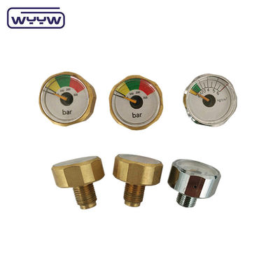 1 inç 25mm Bar Psi Küçük Manometre Basınçölçer 1/8 Npt 1 Yıllık Garanti