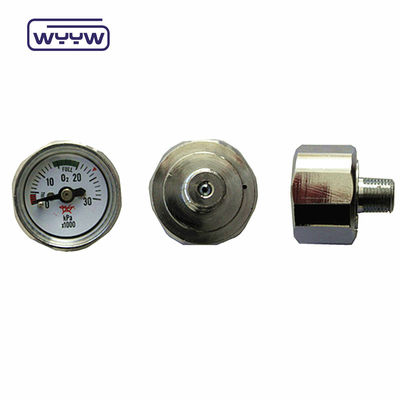 1 inç 25mm Bar Psi Küçük Manometre Basınçölçer 1/8 Npt 1 Yıllık Garanti