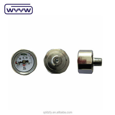 23.5mm Küçük Küçük Basınç ölçer Manometre OEM Airgun için