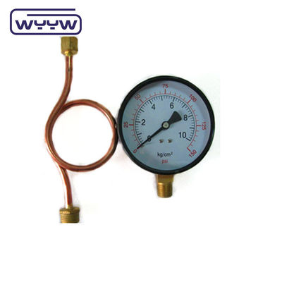Özel Yüksek Sıcaklık Basınç ölçer 100mm Radyatörle