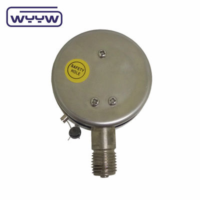 Radial kuru paslanmaz çelik basınç ölçer 60mm Arka Montaj
