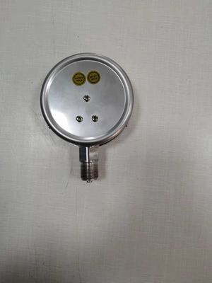Özel Paslanmaz Çelik Basınç ölçer 100mm Bourdon Tüp Manometre