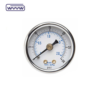 Kuru Paslanmaz Çelik Basınçölçer 60mm Manometre Basınçölçer