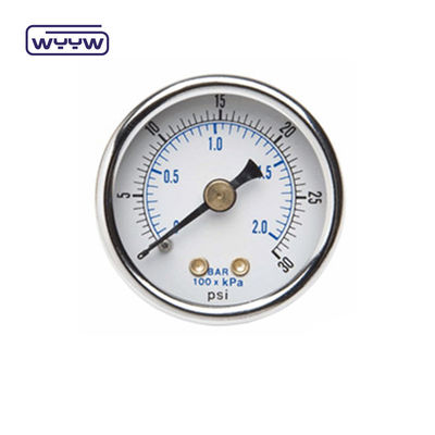 Kuru Paslanmaz Çelik Basınçölçer 60mm Manometre Basınçölçer