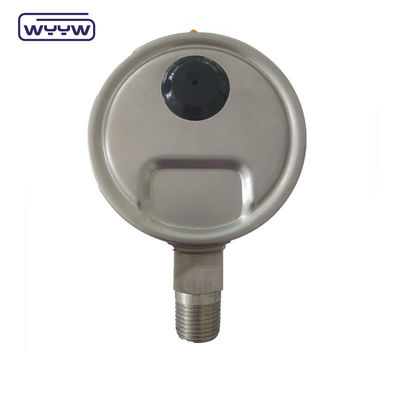 100mm Tüm SS304 Güvenlik Cam Bayonet Basınç Ölçüsü 1 Yıllık Garanti