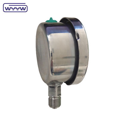 WYYW Yüksek basınç ölçer 60mm Tüm paslanmaz çelik silikon yağ dolu basınç ölçerleri