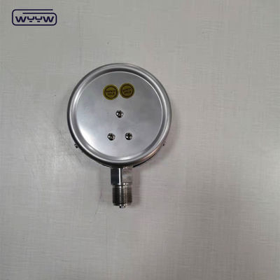 Paslanmaz çelik basınç ölçer kuru taban 1/2 &quot;Bsp Hava suyu için kullanılır