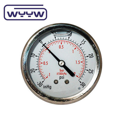 Bileşik Basınçölçer Vakum ve Pozitif Basınç Manometre 63mm 100mm