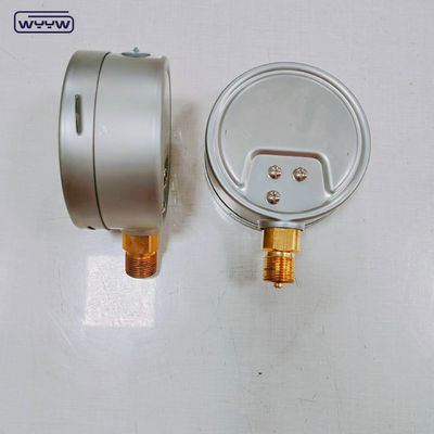 Bezel Paslanmaz Çelik Kutusu Manometre Gaz Basıncı 0-25MPa 0-250kgf/Cm2