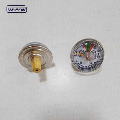 FM NOVEC Basınç ölçer 41mm Oem Bar Psi Merkezi Geri Manometre