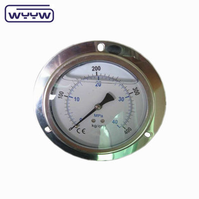 Hassas Brass Bourdon Tüp Gaz Basıncı Manometre Ölçücüsü Özel Aralık Ölçüm Aracı