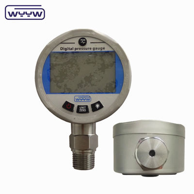 Vakum Basınç Sınırları 80 mm çaplı dijital basınç ölçer çalışma sıcaklığı 20-140 ° F