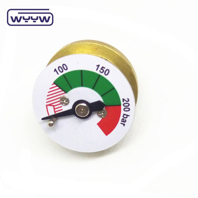 Kesin ölçümler için özelleştirilebilir mini basınç ölçümü analog ekran 23mm 25mm 28mm 38mm
