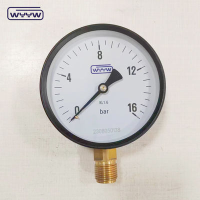 1/4 1/2&quot; 3/8&quot; BSP NPT M Ekonomik Basınçölçer Asıl Yer Şirket Tipinde Yapılmış