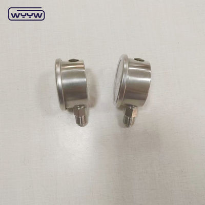 Paslanmaz çelik Bourton tüpü sıvı ölçüm 1/4 &quot; 1/2''' BSP/PT/NPT/G/M iplik ±1.6% Tam ölçek