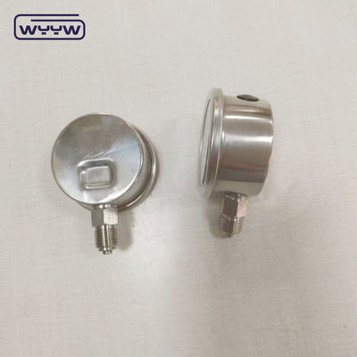 Paslanmaz çelik Bourton tüpü sıvı ölçüm 1/4 &quot; 1/2''' BSP/PT/NPT/G/M iplik ±1.6% Tam ölçek