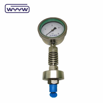 Alt Bağlantı 60mm Dial Gauge Diyafragma Alüminyum Malzemesi