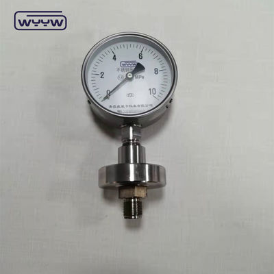 Doğrudan Alt Montaj Diyafram Basınç Ölçme Cihazı 1/4 1/2 &quot;Inch NPT BSP Bağlantı Boyutu