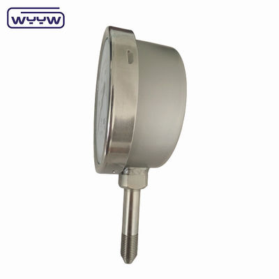 Endüstriyel sıvı dolu basınç ölçer 63mm 100mm 150mm Seçenekler