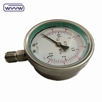 150mm Pressure Measurement Tool with Liquid Fill Black Painted Aluminium Pointer Accurate Durable 150mm Basınç Ölçme Aracı Liquid Fill Black Painted Aluminium Pointer Accurate Durable