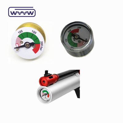 22mm-41mm Adlık Boyut Analog Ekran Mini Basınçölçer 1/8''G /NPT/M Thread Wide Kompatibilite
