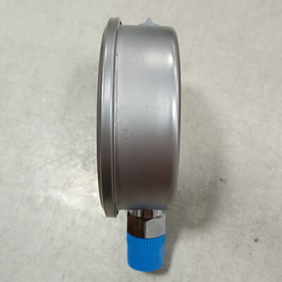 4 inç 100mm Sıvı Dolgulu Hidrolik Basınç Göstergesi, 0-2.5MPa/0-25kgf/cm² Aralığı ve Darbeye Dayanıklı Tasarım