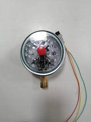 Doğruluk ölçümleri için 100 mm boyutlu ve silikon dolu manyetik destekli elektronik basınç ölçümü